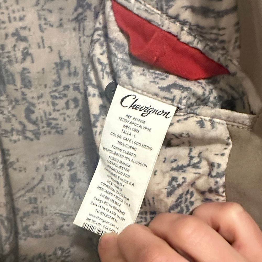 Chevignon Men's Taupe Bomber Jacket - Picture 3 of 13